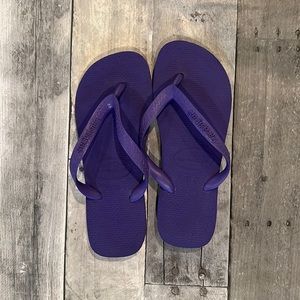 NEW, never worn Havaianas flip flops 🩴💜Size 6/7